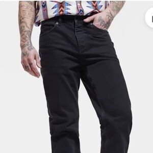 The Kooples Men's Dark Gray Straight Jeans